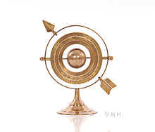 Load image into Gallery viewer, Brass Armillary 8 inches
