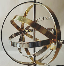 Load image into Gallery viewer, Aluminum Armillary Table Lamp

