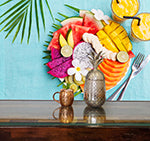 Load image into Gallery viewer, Aluminium Pineapple Storage Decor
