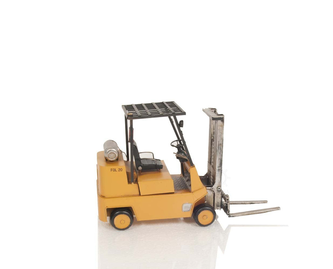 Handmade Tin Propane Forklift Metal