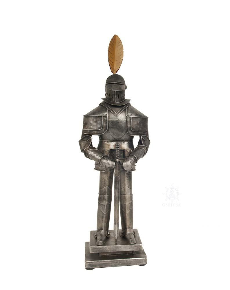 Metal Decorative Handmade Tin Medieval Armor Suit
