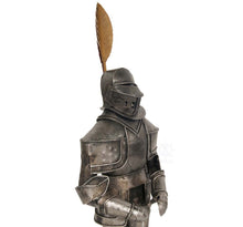 Load image into Gallery viewer, Metal Decorative Handmade Tin Medieval Armor Suit

