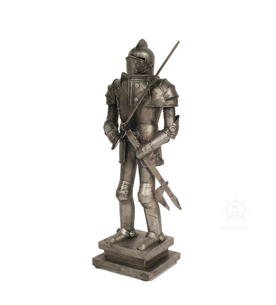 Metal Decorative Handmade Tin Medieval Armor Suit