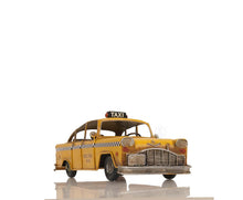 Load image into Gallery viewer, Handmade Tin Classic New York City Taxi Model
