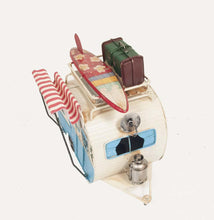 Load image into Gallery viewer, Classic Camper with photo frame piggy bank Metal
