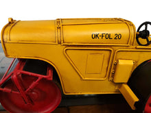 Load image into Gallery viewer, Metal Handmade Steam Roller Model
