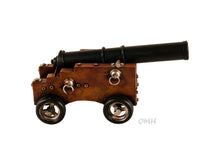 Load image into Gallery viewer, Handmade Warship Cannon Model
