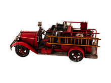 Load image into Gallery viewer, Handmade 1910s Fire Engine Truck Model
