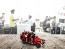 Load image into Gallery viewer, Handmade 1910s Fire Engine Truck Model

