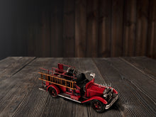 Load image into Gallery viewer, Handmade 1910s Fire Engine Truck Model
