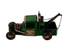 Load image into Gallery viewer, Handmade Vintage Tow Truck Model
