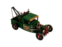 Load image into Gallery viewer, Handmade Vintage Tow Truck Model
