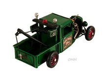 Load image into Gallery viewer, Handmade Vintage Tow Truck Model
