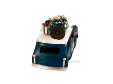 Load image into Gallery viewer, Handmade 1960s Mini Cooper Christmas Car Model Set of 2
