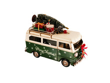 Load image into Gallery viewer, Handmade 1960s Volkswagen Bus Christmas Model
