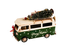 Load image into Gallery viewer, Handmade 1960s Volkswagen Bus Christmas Model
