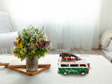 Load image into Gallery viewer, Handmade 1960s Volkswagen Bus Christmas Model
