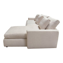 Load image into Gallery viewer, Arcadia 2PC Reversible Chaise Sectional w/ Feather Down Seating in Cream Fabric by Diamond Sofa

