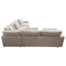 Load image into Gallery viewer, Arcadia 3PC Corner Sectional w/ Feather Down Seating in Cream Fabric by Diamond Sofa

