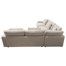 Load image into Gallery viewer, Arcadia 3PC Corner Sectional w/ Feather Down Seating in Cream Fabric by Diamond Sofa

