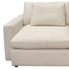Load image into Gallery viewer, Arcadia 3PC Corner Sectional w/ Feather Down Seating in Cream Fabric by Diamond Sofa
