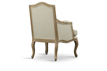Load image into Gallery viewer, Baxton Studio Nivernais Wood Traditional French Accent Chair
