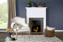 Load image into Gallery viewer, Baxton Studio Charlemagne Traditional French Accent Chair-Oak
