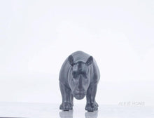 Load image into Gallery viewer, Anne Home - Rhinoceros Statue
