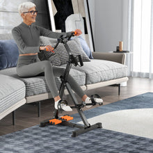 Load image into Gallery viewer, Adjustable LCD Pedal Exercise Bike with Massage-Yellow
