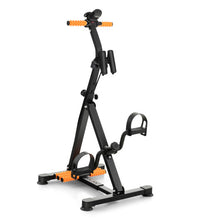 Load image into Gallery viewer, Adjustable LCD Pedal Exercise Bike with Massage-Yellow
