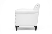 Load image into Gallery viewer, Baxton Studio Thalassa White Modern Arm Chair
