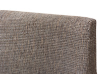 Load image into Gallery viewer, Baxton Studio Nexus Mid-Century Modern Walnut Wood Finishing and Gravel Fabric Upholstered Arm Chair (Set of 2)
