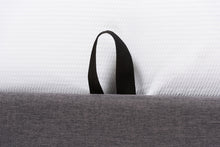 Load image into Gallery viewer, Baxton Studio Lea Modern and Contemporary Dark Grey Fabric Queen Size Storage Platform Bed
