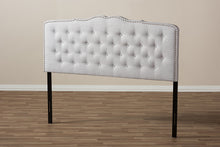 Load image into Gallery viewer, Baxton Studio Lucy Modern and Contemporary Greyish Beige Fabric King Size Headboard
