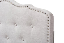 Load image into Gallery viewer, Baxton Studio Lucy Modern and Contemporary Greyish Beige Fabric Twin Size Headboard
