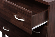 Load image into Gallery viewer, Baxton Studio Maison Modern and Contemporary Oak Brown Finish Wood 3-Drawer Storage Chest
