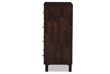 Load image into Gallery viewer, Baxton Studio Maison Modern and Contemporary Oak Brown Finish Wood 4-Drawer Storage Chest

