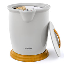 Load image into Gallery viewer, Bathroom Towel Warmer Bucket with Fragrance Holder and Auto Shut-Gray
