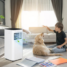 Load image into Gallery viewer, 10000 BTU 4-in-1 Portable Air Conditioner with Humidifier and Sleep Mode-Black
