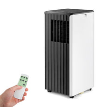 Load image into Gallery viewer, 8000 BTU Portable Air Conditioner with Cool Humidifier and Sleep Mode-Black &amp; White
