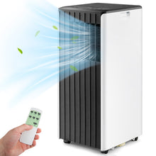 Load image into Gallery viewer, 8000 BTU Portable Air Conditioner with Cool Humidifier and Sleep Mode-Black &amp; White
