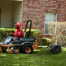 Load image into Gallery viewer, Metal Lawn Roller with Detachable Gripping Handle-Black
