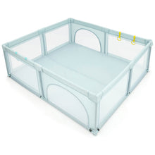 Load image into Gallery viewer, Large Infant Baby Playpen Safety Play Center Yard with 50 Ocean Balls-Blue
