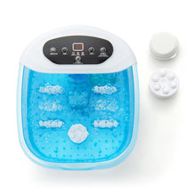 Load image into Gallery viewer, Foot Spa Massager Tub with Removable Pedicure Stone and Massage Beads-Blue

