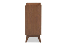 Load image into Gallery viewer, Baxton Studio Brighton Mid-Century Modern White and Walnut Wood 3-Drawer Storage Chest
