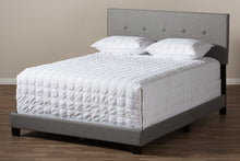 Load image into Gallery viewer, Baxton Studio Hampton Modern and Contemporary Light Grey Fabric Upholstered Full Size Bed

