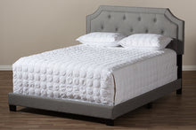 Load image into Gallery viewer, Baxton Studio Willis Modern and Contemporary Light Grey Fabric Upholstered Queen Size Bed
