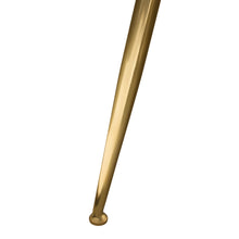 Load image into Gallery viewer, Chance Faux Marble Top Rectangular Dining Table w/ Brushed Gold Metal Legs by Diamond Sofa
