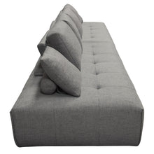 Load image into Gallery viewer, Cloud 2PC Lounge Seating Platforms with Moveable Backrest Supports in Space Grey Fabric by Diamond Sofa
