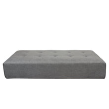 Load image into Gallery viewer, Cloud Lounge Seating Platform with Moveable Backrest Supports in Space Grey Fabric by Diamond Sofa
